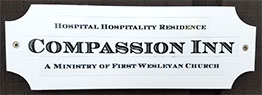 Compassion Inn Door Badge